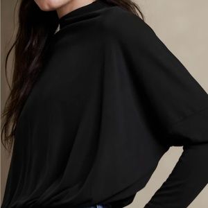 Banana Republic facrtory, SANDWASH DOLMAN-SLEEVE TOP, size L new with tags